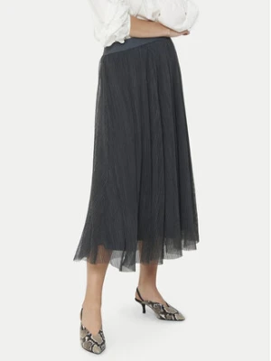 ONLY Spódnica midi Lavina 15214303 Szary Regular Fit