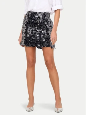 ONLY Spódnica mini Jadel 15336231 Szary Regular Fit