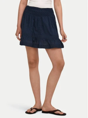 ONLY Spódnica mini Katti 15376205 Granatowy Regular Fit