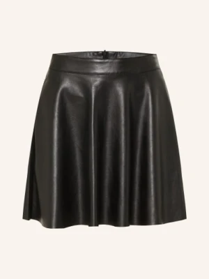 Only Spódnica O Wyglądzie Skóry schwarz