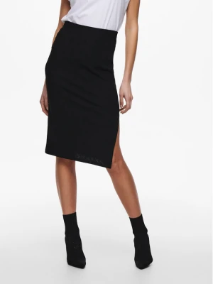ONLY Spódnica ołówkowa 15233600 Czarny Slim Fit