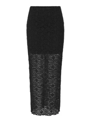 ONLY Spódnica ołówkowa Lorenza 15356174 Czarny Regular Fit