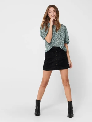 ONLY Spódnica sztruksowa w kolorze czarnym rozmiar: XS