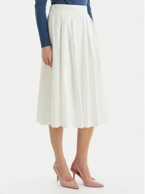 ONLY Spódnica trapezowa Maila 15369555 Biały Regular Fit