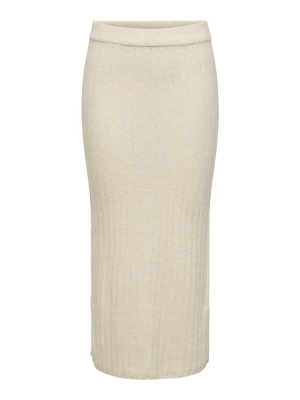 ONLY Spódnica w kolorze kremowym rozmiar: L