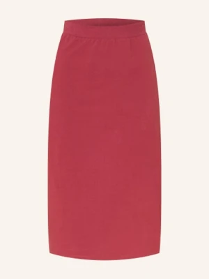 Only Spódnica Z Dżerseju rot
