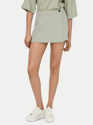 ONLY Spódnico-szorty Caro 15338905 Zielony Regular Fit