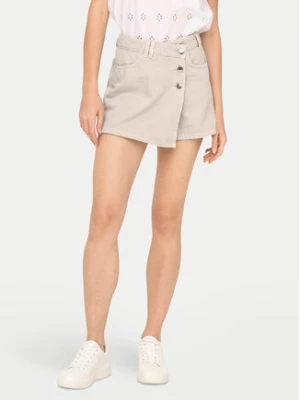 ONLY Spódnico-szorty Milly 15338617 Beżowy Regular Fit