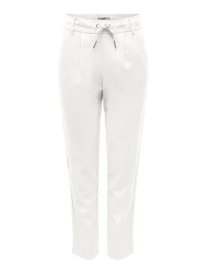 ONLY Spodnie "Caro-Poptrash" w kolorze białym rozmiar: XS/L32