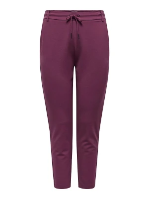 ONLY Spodnie dresowe w kolorze fioletowym rozmiar: 44/L32