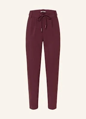 Only Spodnie Dżersejowe W Stylu Dresowym rot