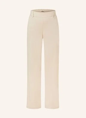 Only Spodnie Marlena Z Materiału Dresowego beige