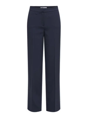 ONLY Spodnie materiałowe Raven 15357586 Granatowy Straight Fit