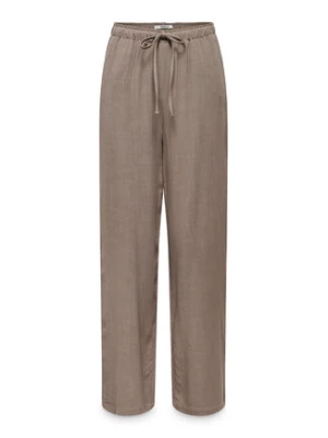 ONLY Spodnie materiałowe Siesta 15322263 Brązowy Regular Fit