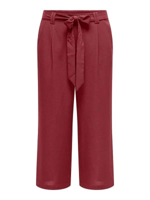 ONLY Spodnie "Nova" w kolorze czerwonym rozmiar: 36