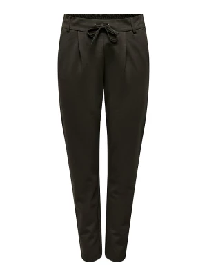 ONLY Spodnie "Poptrash" w kolorze ciemnobrązowym rozmiar: S/L30