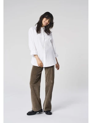 ONLY Spodnie sztruksowe w kolorze brązowym rozmiar: 36/L32