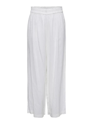 ONLY Spodnie "Tokyo" w kolorze białym rozmiar: L/L32