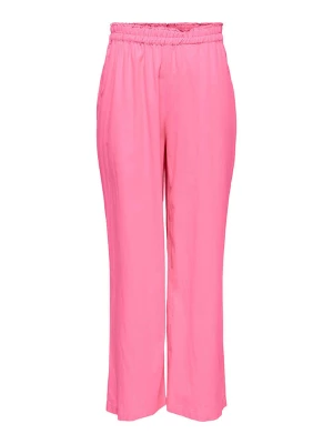 ONLY Spodnie "Tokyo" w kolorze różowym rozmiar: L/L32
