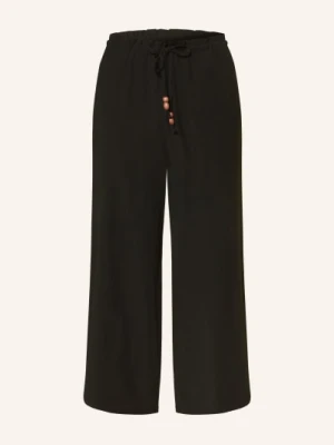 Only Spodnie Typu Culotte schwarz