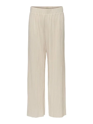 ONLY Spodnie w kolorze beżowym rozmiar: M