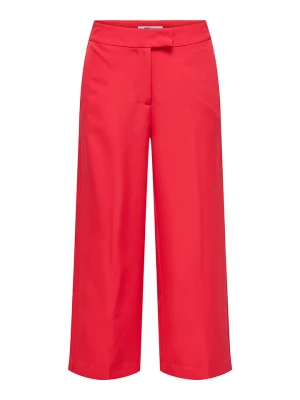 ONLY Spodnie w kolorze czerwonym rozmiar: 38