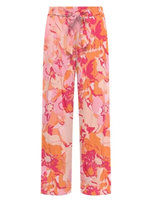 ONLY Spodnie w kolorze jasnoróżowo-pomarańczowo-różowym rozmiar: 38