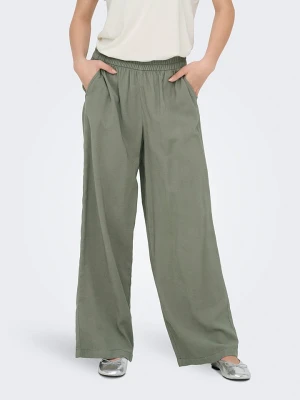 ONLY Spodnie w kolorze khaki rozmiar: XL/L32