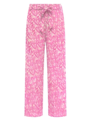 ONLY Spodnie w kolorze różowym rozmiar: 38