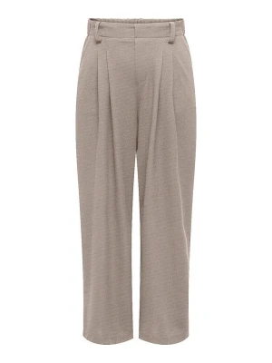 ONLY Spodnie w kolorze szarobrązowym rozmiar: M/L32