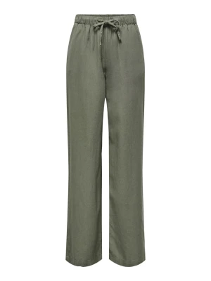 ONLY Spodnie w kolorze zielonym rozmiar: XL/L32