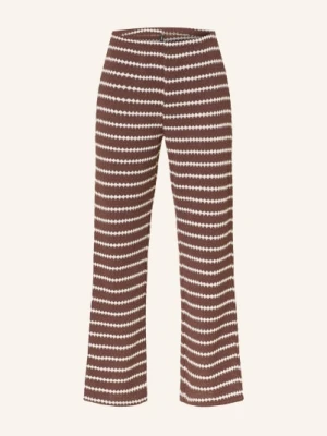 Only Spodnie Z Dzianiny beige