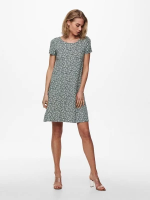 ONLY Sukienka "Bera" w kolorze turkusowym rozmiar: XS