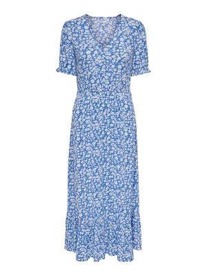 ONLY Sukienka "Chianti" w kolorze błękitno-białym rozmiar: XS
