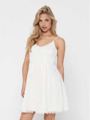ONLY Sukienka codzienna 15204799 Biały Regular Fit