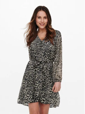 ONLY Sukienka codzienna 15236376 Brązowy Regular Fit