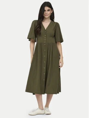 ONLY Sukienka codzienna Tizana 15373535 Zielony Regular Fit