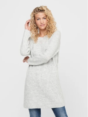 ONLY Sukienka dzianinowa 15196724 Szary Regular Fit