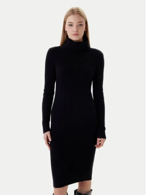 ONLY Sukienka dzianinowa Nellie 15363533 Czarny Regular Fit