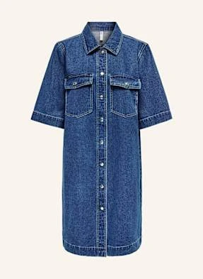 Only Sukienka Jeansowa blau