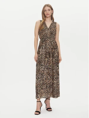 ONLY Sukienka koktajlowa Elema 15227247 Brązowy Regular Fit
