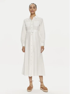 ONLY Sukienka koszulowa Callie 15318799 Biały Regular Fit