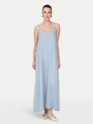ONLY Sukienka letnia Charis 15337932 Niebieski Loose Fit