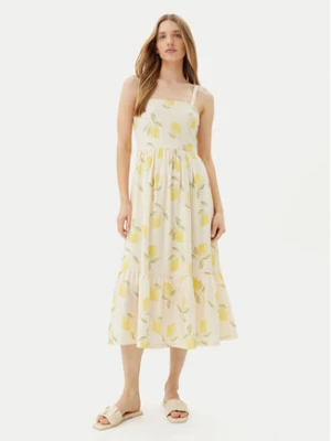 ONLY Sukienka letnia Eve 15350884 Beżowy Regular Fit