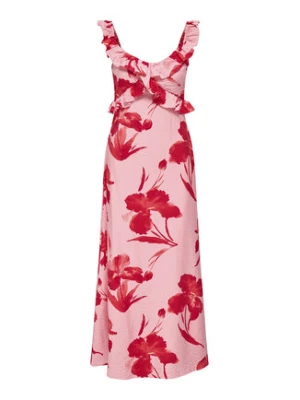 ONLY Sukienka letnia Hyaci 15372511 Różowy Regular Fit