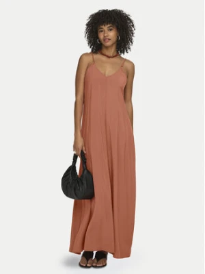 ONLY Sukienka letnia Madeli 15371094 Pomarańczowy Regular Fit