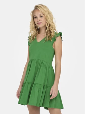 ONLY Sukienka letnia May 15226992 Zielony Regular Fit
