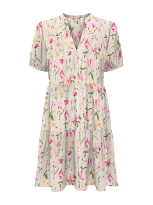 ONLY Sukienka letnia Nova 15222215 Beżowy Regular Fit