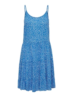ONLY Sukienka "Maj Life" w kolorze niebiesko-białym rozmiar: M