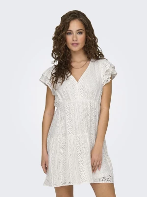 ONLY Sukienka w kolorze białym rozmiar: XS
